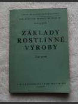 Základy rostlinné výroby