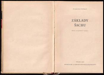 František Pithart: Základy šachu