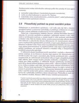 Oldřich Matoušek: Základy sociální práce