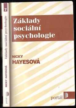 Nicky Hayes: Základy sociální psychologie