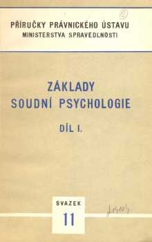 Základy soudní psychologie