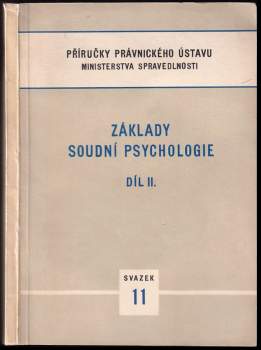 Základy soudní psychologie