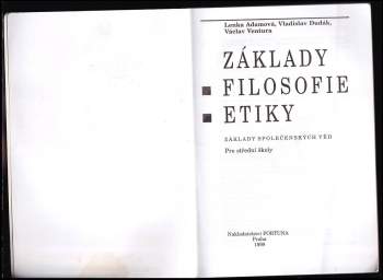 Vladislav Dudák: Základy společenských věd