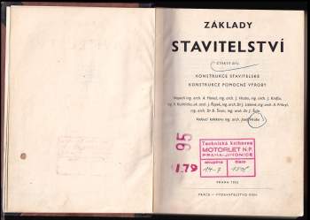 Josef Hraba: Základy stavitelství