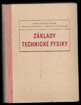 Václav Šindelář: Základy technické fysiky