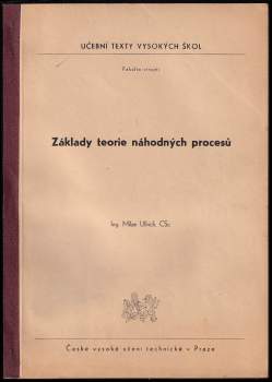 Základy teorie náhodných procesů