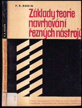 Základy teorie navrhování řezných nástrojů