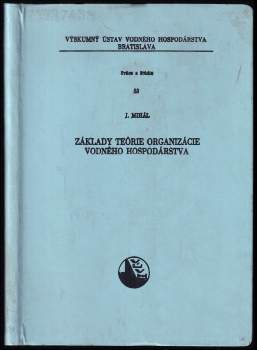 Základy teórie organizácie vodného hospodárstva
