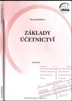 Základy účetnictví