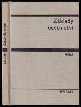 Jiří Klozar: Základy účetnictví