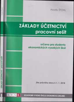 Pavel Štohl: Základy účetnictví