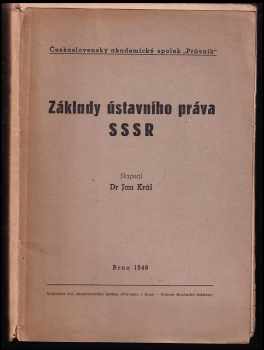 Základy ústavního práva SSSR