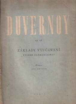 Základy vyučování, op. 176