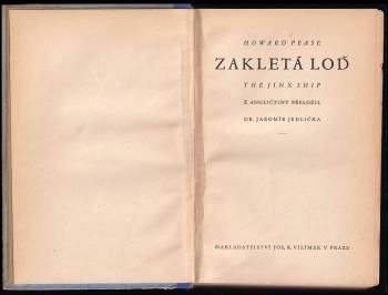 Howard Pease: Zakletá loď