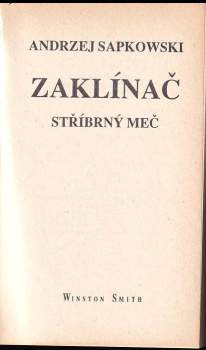 Andrzej Sapkowski: Zaklínač