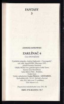Andrzej Sapkowski: Zaklínač