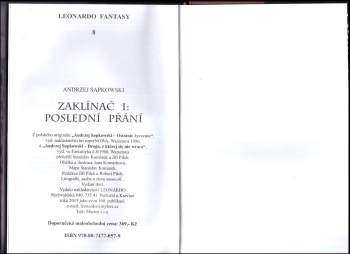 Andrzej Sapkowski: Zaklínač