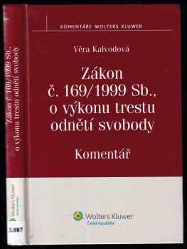 Zákon č. 169/1999 Sb., o výkonu trestu odnětí svobody