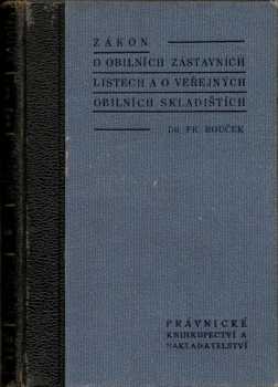 Zákon o obilních zástavních listech a o veřejných obilních skladištích ze dne 28. června 1933