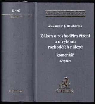 Zákon o rozhodčím řízení a o výkonu rozhodčích nálezů