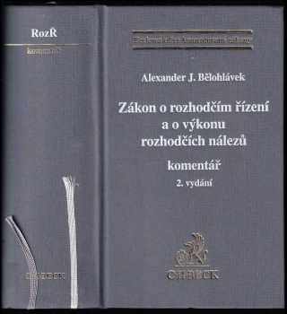 Zákon o rozhodčím řízení a o výkonu rozhodčích nálezů