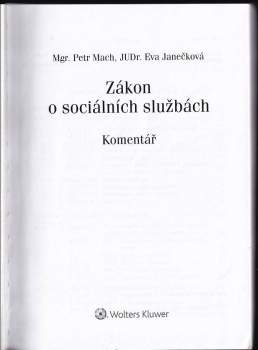 Zákon o sociálních službách