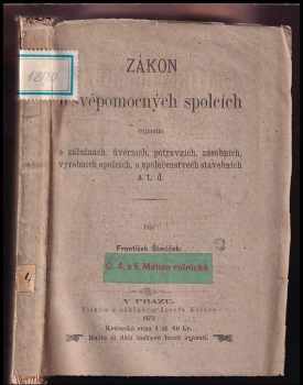 Zákon o svépomocných spolcích