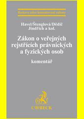Zákon o veřejných rejstřících právnických a fyzických osob