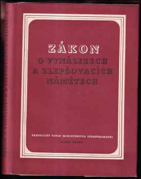 Zákon o vynálezech a zlepšovacích námětech