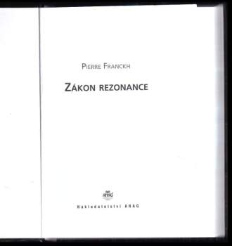 Pierre Franckh: Zákon rezonance
