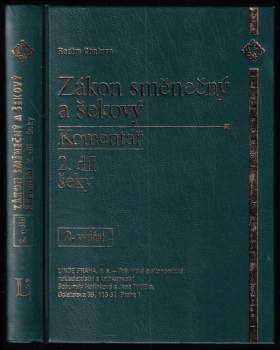 Zákon směnečný a šekový
