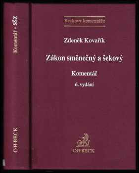 Zákon směnečný a šekový