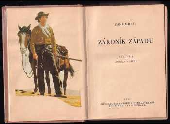 Zane Grey: Zákoník Západu