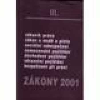 Zákony III/2001