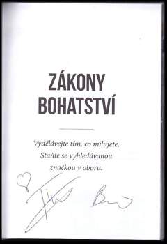 Tomáš Lukavec: Zákony bohatství