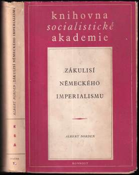 Zákulisí německého imperialismu