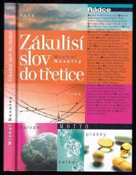 Zákulisí slov do třetice
