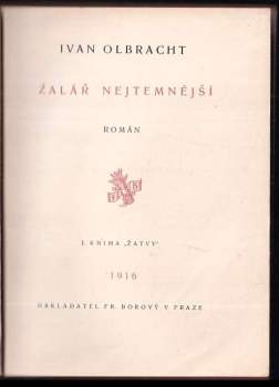 Ivan Olbracht: Žalář nejtemnější