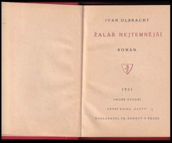 Ivan Olbracht: Žalář nejtemnější