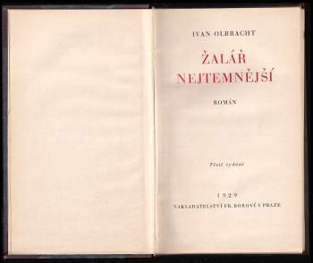 Ivan Olbracht: Žalář nejtemnější