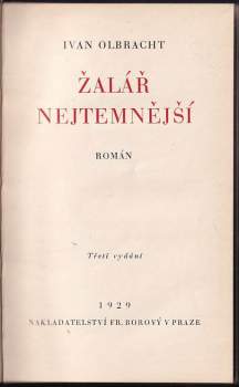 Ivan Olbracht: Žalář nejtemnější