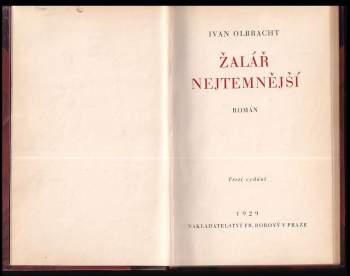 Ivan Olbracht: Žalář nejtemnější