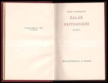 Ivan Olbracht: Žalář nejtemnější