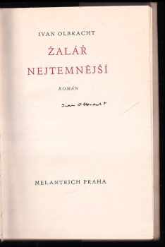 Ivan Olbracht: Žalář nejtemnější