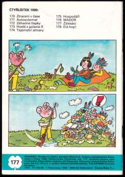 Ljuba Štíplová: Zálesáci - Čtyřlístek 177
