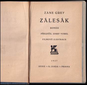 Zane Grey: Zálesák