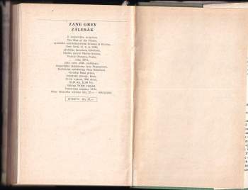 Zane Grey: Zálesák