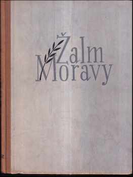 Žalm Moravy - Sborník - Zdeněk Minařík (1948, Mir) - ID: 381477