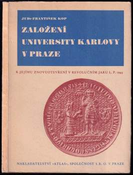 Založení university Karlovy v Praze