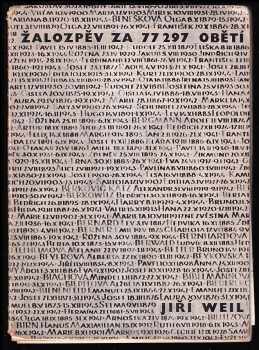 Žalozpěv za 77297 obětí